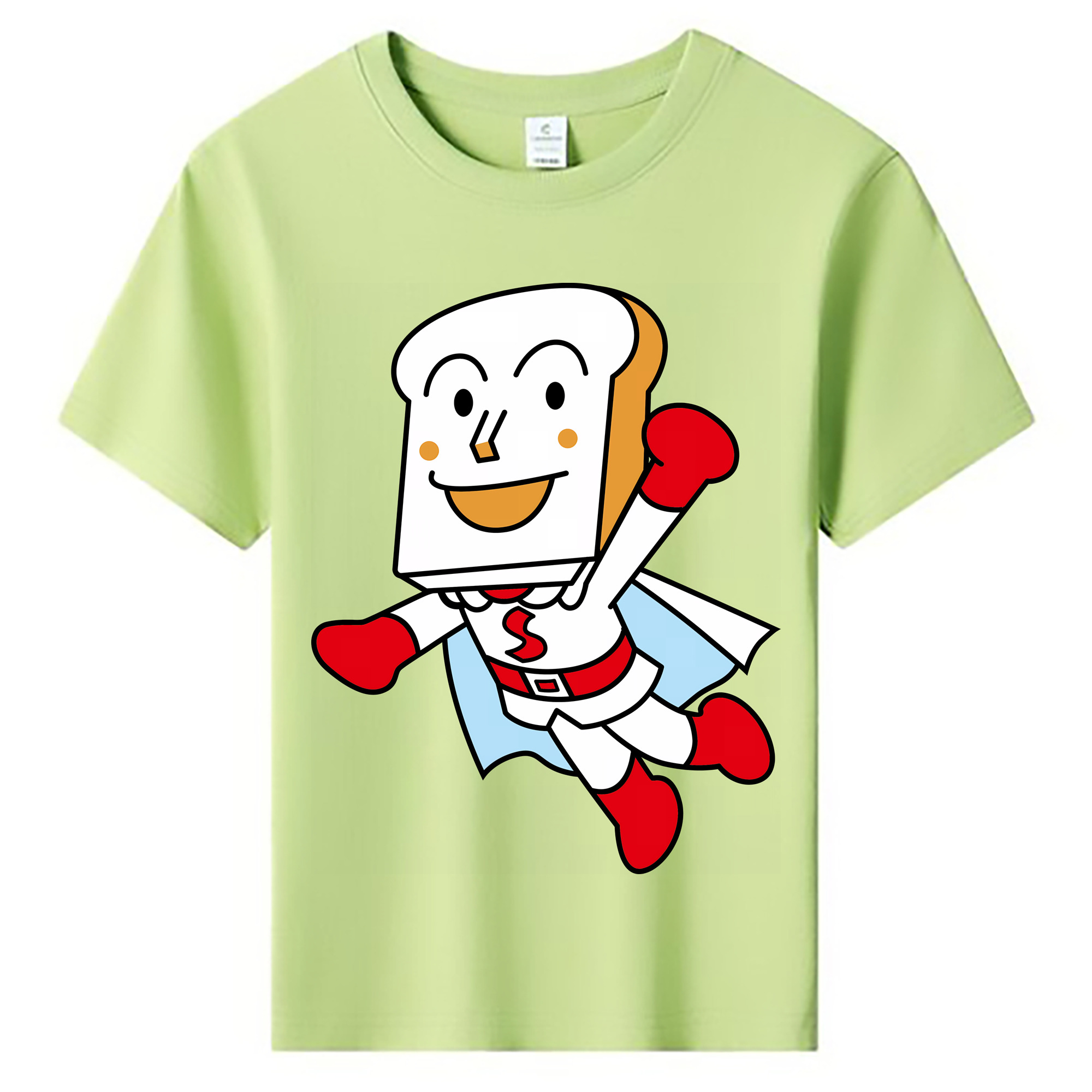 （画像用） アンパンマン Anpanman 綿100％キッズTシャツ（フロントプリント）